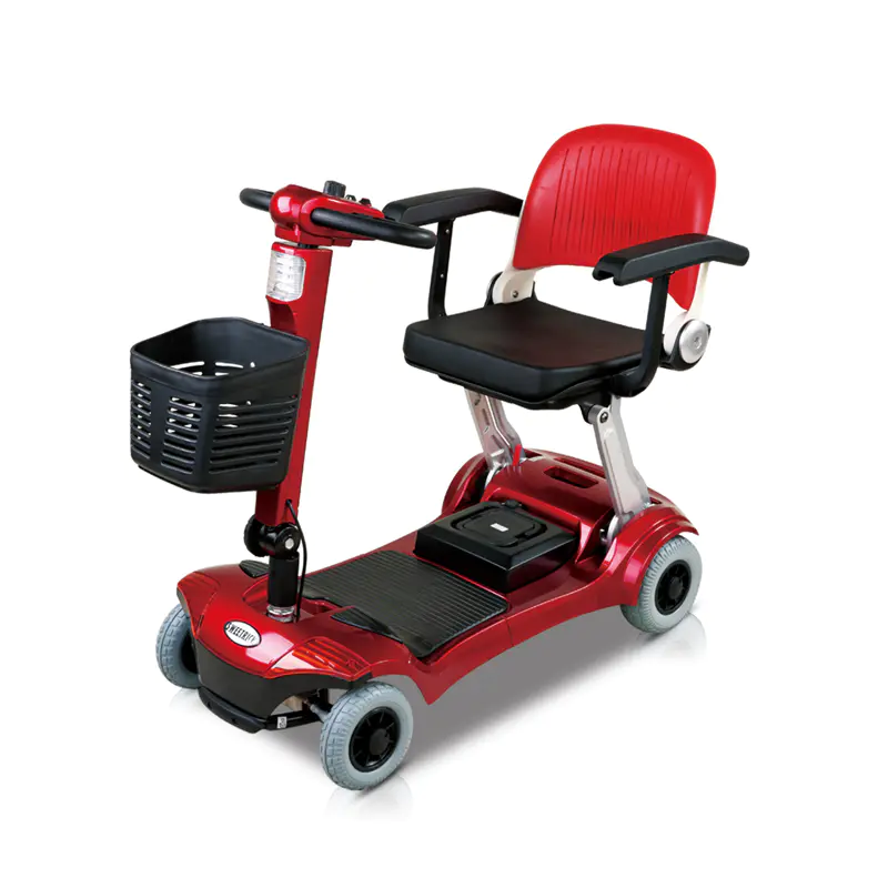 SW 1000F Pronto para Scooter de Mobilidade de Remado 9 polegadas 4 Wheels Scooters