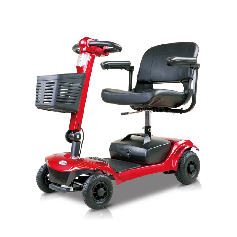 SW1000L Pronto para Scooter de Mobilidade de Navio de 9 polegadas 4 Wheels Scooters